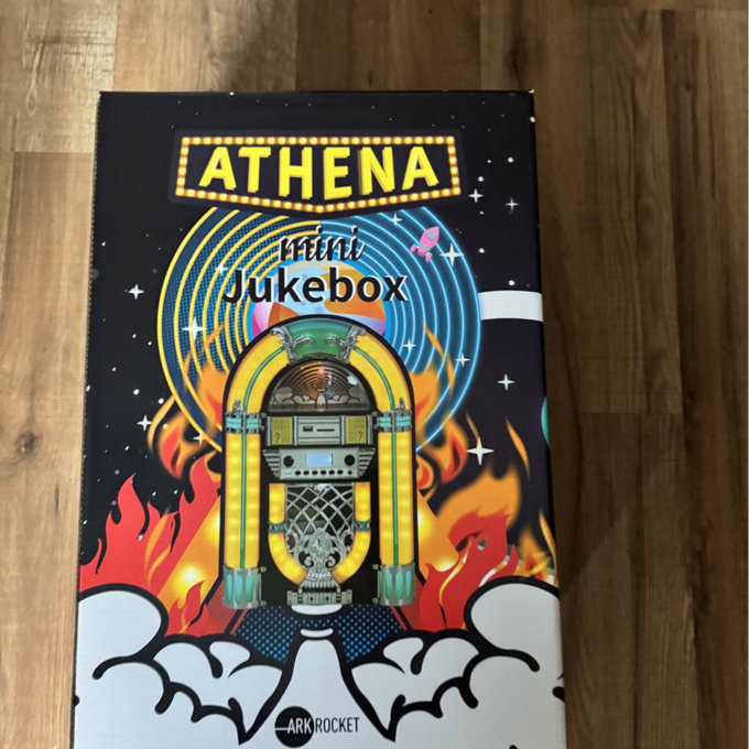 Arkrocket Audio Arktocket Athena Mini Jukebox / Tabletop CD Arkrocket Audio Arktocket Athena Mini Jukebox / Tabletop CD